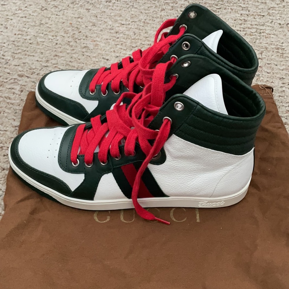 Authentic Gucci high top  sneakers - Picture 3 of 8